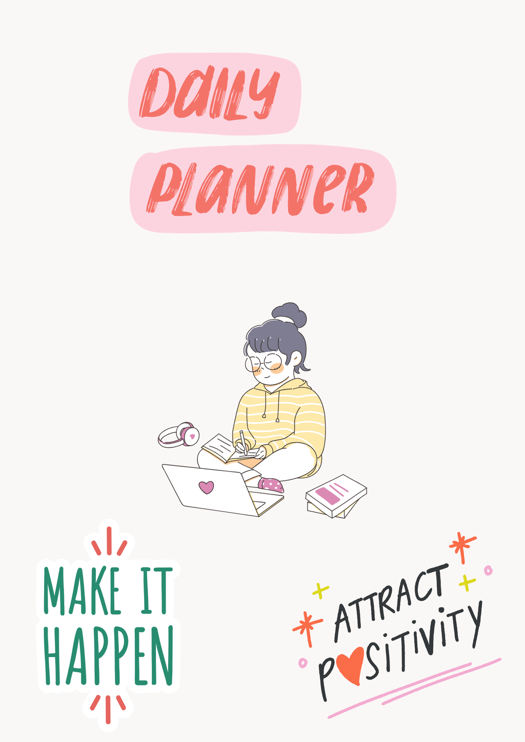 Digital Daily Planner & Finance Organizer