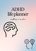 ADHD Daily Planner & Budget Planner Bundle