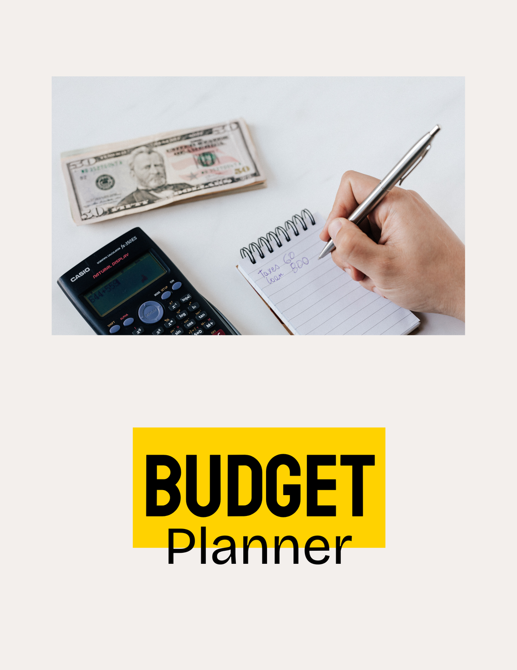 Digital Daily Planner & Finance Organizer